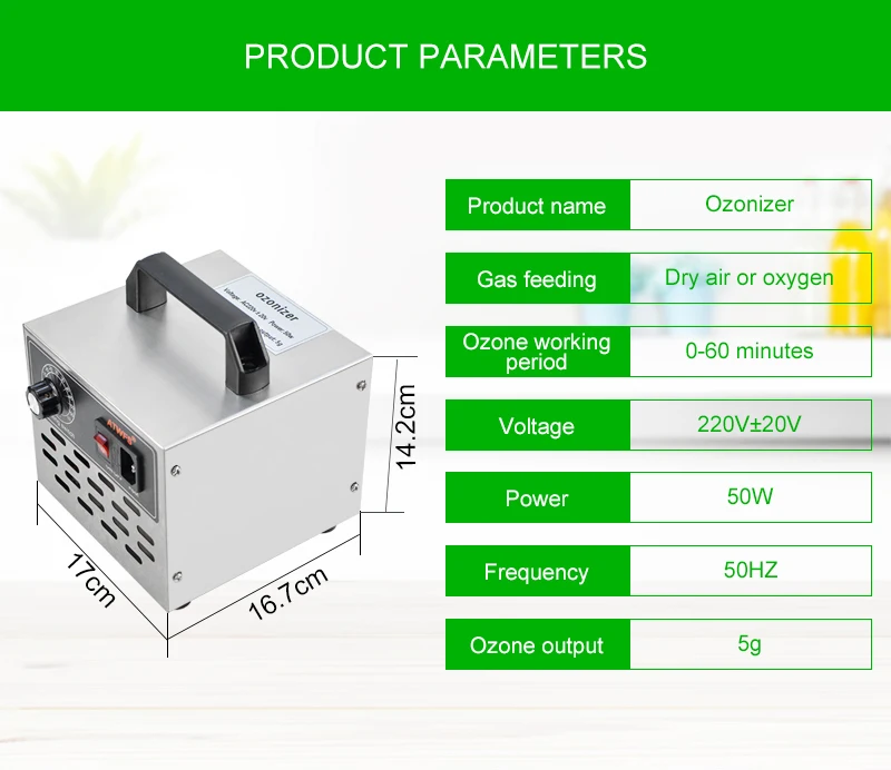 Генератор озона 220 В/110 В 5 г Ozonizador озонатор очиститель воздуха очиститель запаха стерилизатор переключатель синхронизации ЕС вилка очиститель воздуха