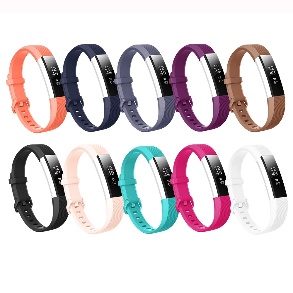 10 шт./упаковка сменные ремешки для Fitbit Alta HR|Смарт-аксессуары| |