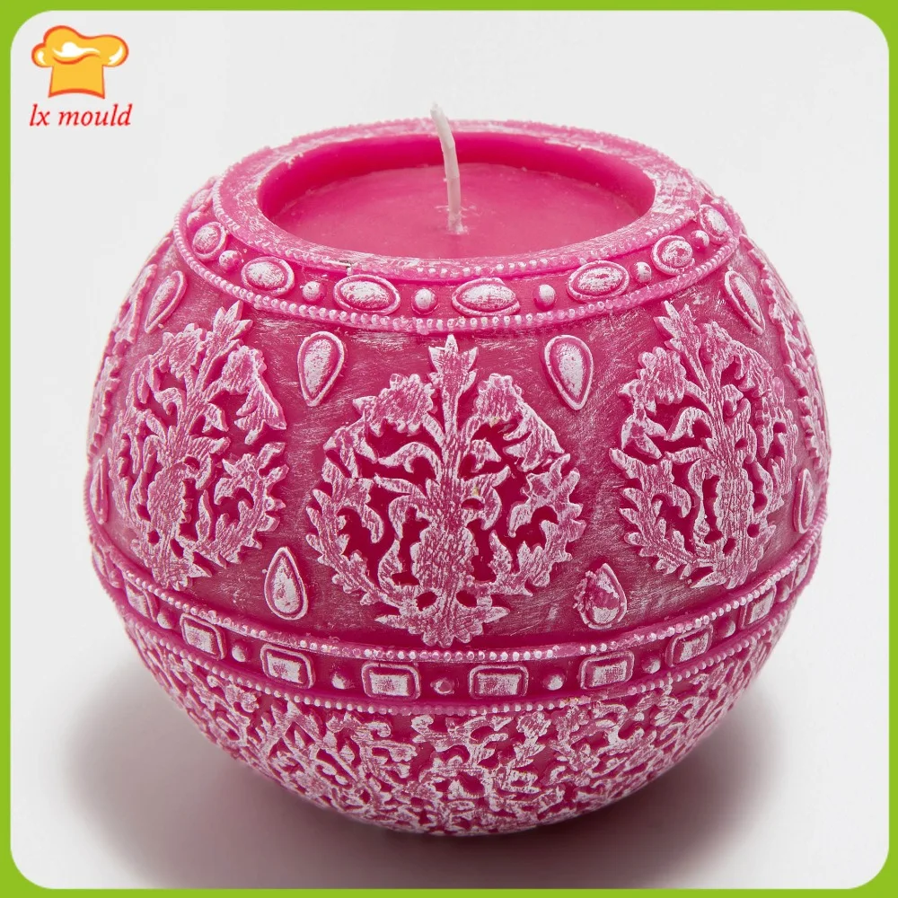 European and American Retro Spherical Carving Mould Palace Embossed