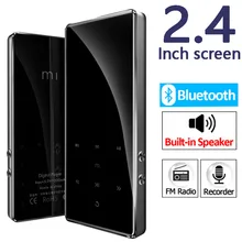 Металлический HIFI Mp4 плеер 2,4 дюймов экран Bluetooth 4,2 без потерь музыка мини MP3 портативные аудио плееры fm-радио электронная книга Видео