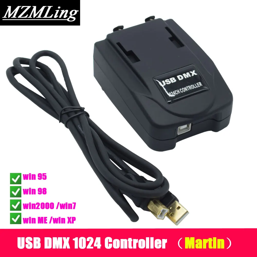 USB DMX 1024 контроллер Мартин DMX контроллер для сценический светильник/движущаяся головка светильник/луч светильник/Par Светильник/противотуманная машина