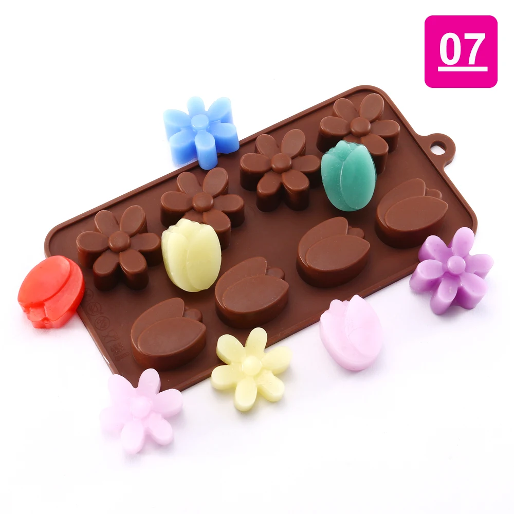 T0922A0195D silicone mold brown detail 07