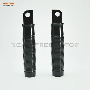 

CNC Black Motorcycle Foot Rest Foot Peg case for Harley Touring Sportster Softail Dyna Low Rider XL 883 1200