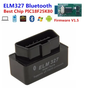 

hot Hardware V1.5 Super MINI ELM327 Software V2.1 Bluetooth Multi-Langugae OBDII CAN-BUS Works ON Android Torque/PC