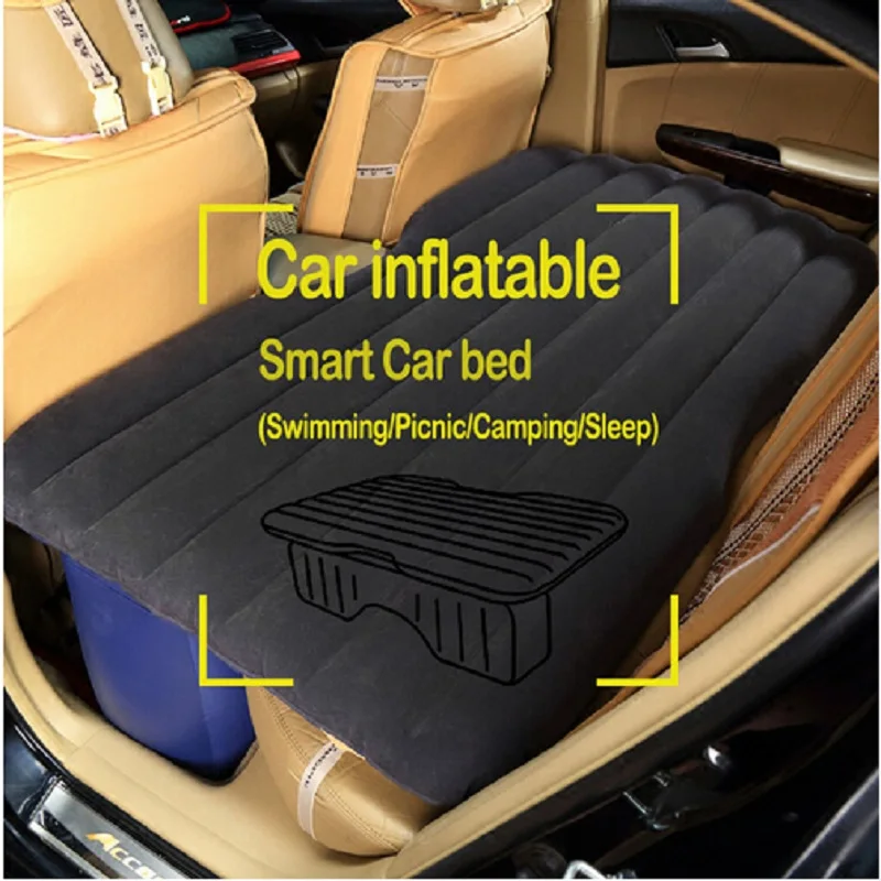 2018 funda de asiento trasero para coche colchón de aire para viaje colchón inflable cama de aire de buena calidad inflable para acampar