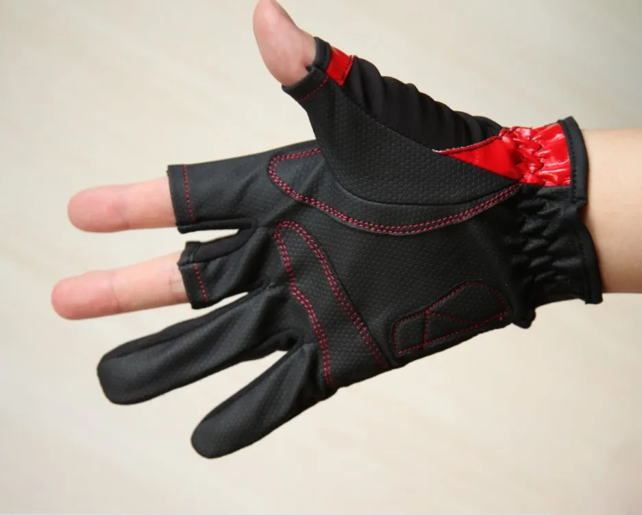 Спортивные не скользящие перчатки без пальцев|fishing gloves|gloves fishinganti slip gloves |