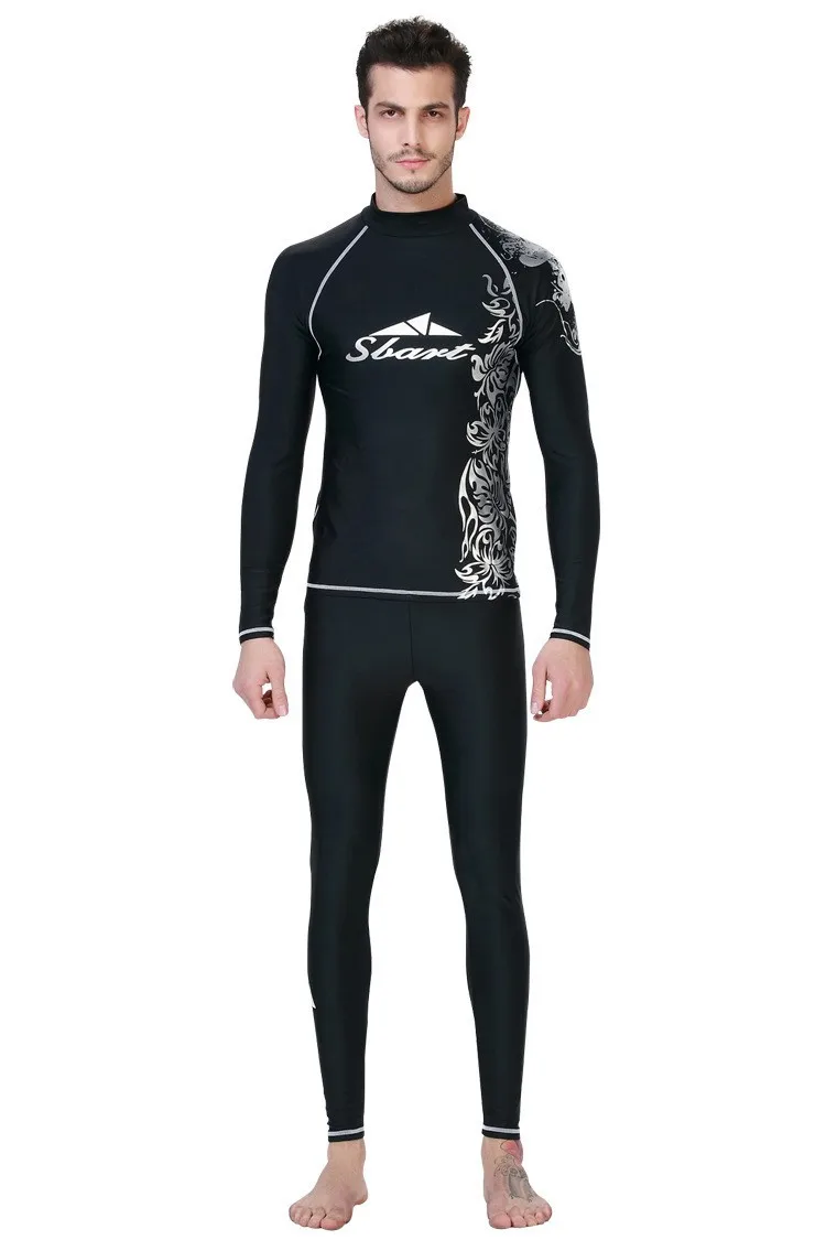 SBART гидрокостюм для мужчин купальный костюм гидрокостюмы для мужчин купальник для серфинга мокрый костюм для плавания водолазные костюмы для серфинга рубашка с длинными рукавами для серфинга