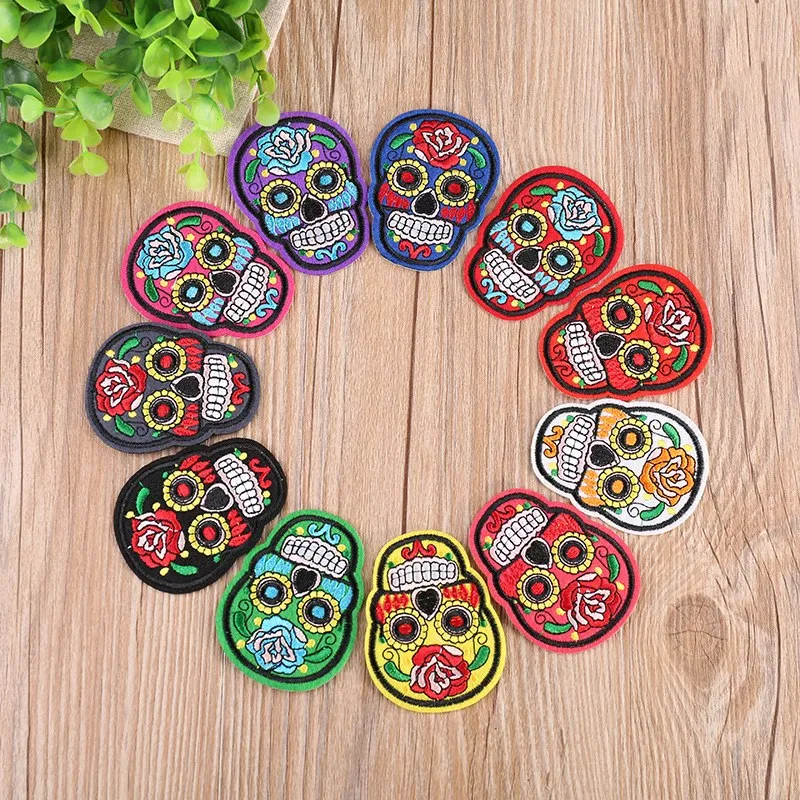 

10 PC skull Punk Badges Icons on The Pin Kawaii Icon Badge Bacges on Backpack Badges for Clothing Acrylic Badges New arrivals