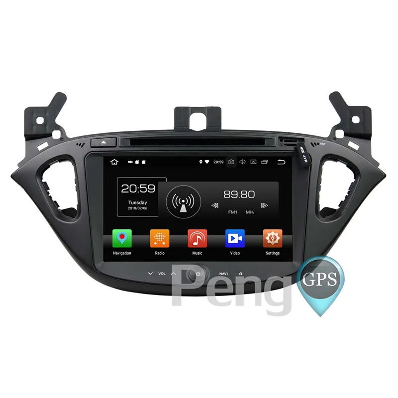 Cheap 8 Inch 2 Din Android 8.0 Car DVD Player 8 Core GPS Navigation for Opel Corsa 2014-2016 1080P HD IPS Screen Autoradio Headunit 5