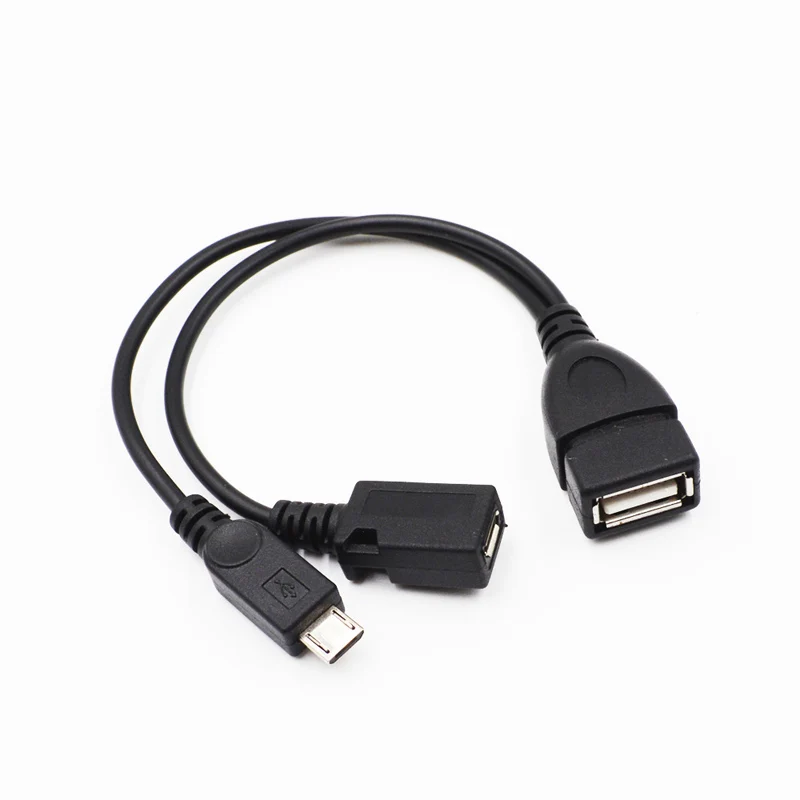 USB Type A Female to Micro Male Host OTG с Y Cable IJS998| |
