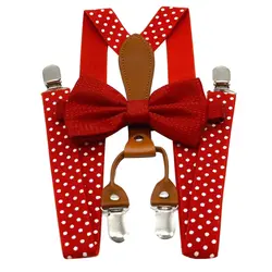 Эластичные 4 зажим для брюки Праздничная одежда аксессуары свадебные темно-красный взрослых алюминиевая Кнопка чулок галстук-бабочка в