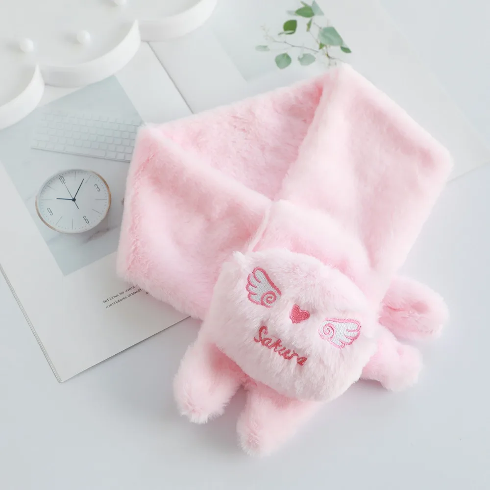 Осень, Kawaii, женские шарфы для девушек, аниме, карточка, Сакура, шарф, Клоу, волшебная палочка со звездой, металл, с кристаллами для шарфа