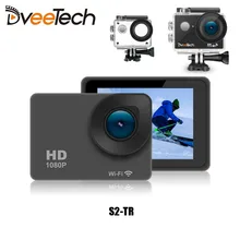 

4K Sports Action Camera Wifi Touch Screen Waterproof 30M 1080p Full HD 16Mp Underwater Action Cam Bicycle Helmet Camera S2-T