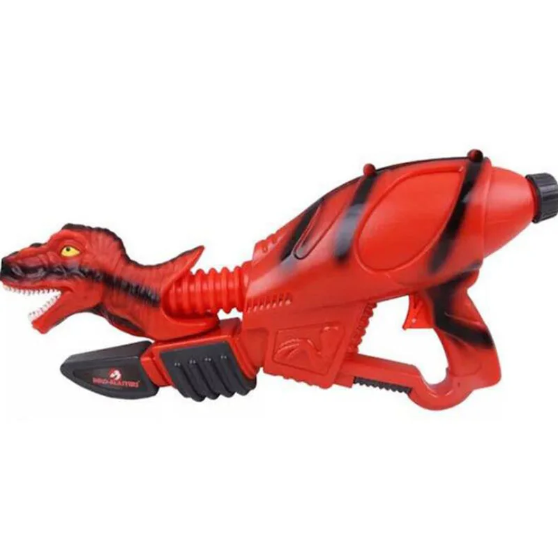 Моделирование динозавра водяной пистолет динозавр давление игрушечный водяной пистолет летний открытый стрельба вода родитель-ребенок Интерактивная игрушка