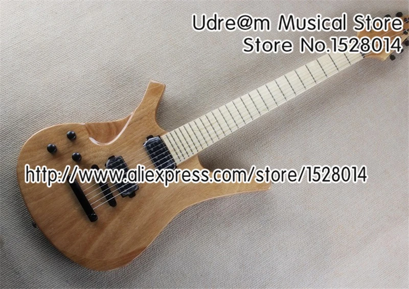 Custom Shop Природа Дерево 7 Строка Suneye китайская электрогитара левша клен гриф гитары для продажи