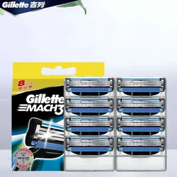 Gillette Mach 3 Razor Blades Men Face Razor Blades Face Men Hair Remova 4/6/8 Head Sharp Three Layer Blade Tool Gillette Mach 3 Razor Blades Men Face Razor Blades Face Men Hair Remova 4/6/8 Head Sharp Three Layer Blade Tool
