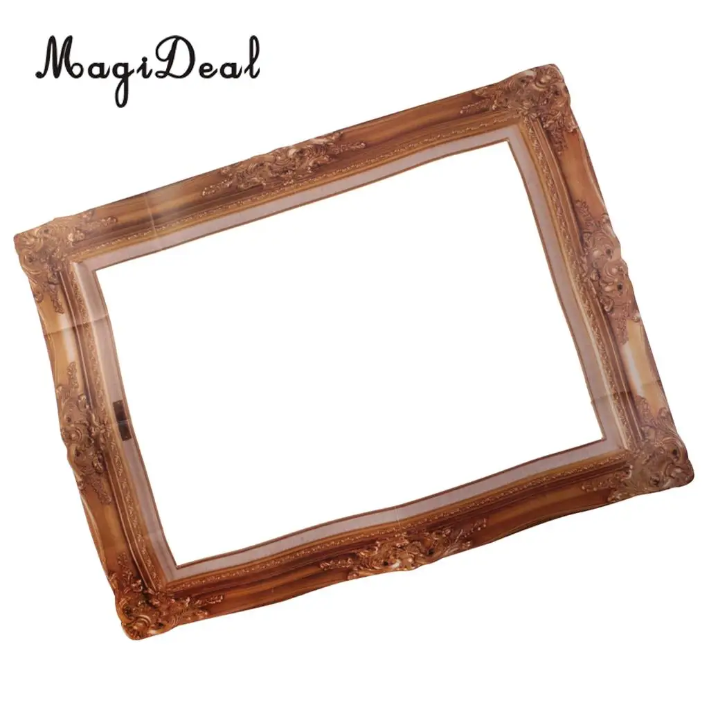 MagiDeal 1Pc Vintage Photo Booth Prop Frame Background for Wedding Birthday  Graduation Christmas Party Item 2/ Item 1 Two Sizes