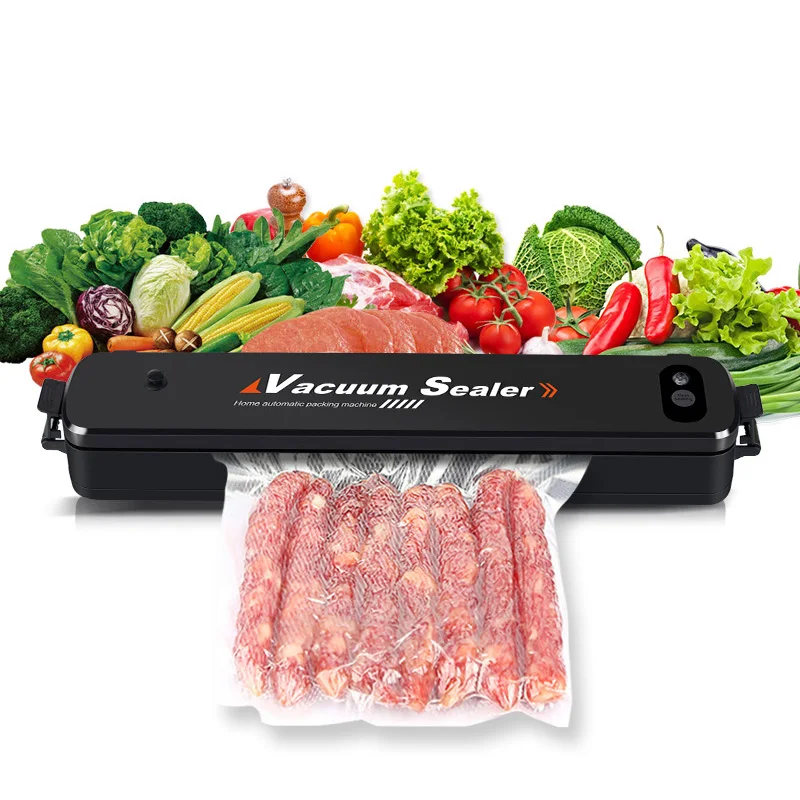 

MINI Food Vacuum Sealer Machine Kitchen Fruit Vegetable Fresh Automatic Compression Vacuum Sealing Packaging Machine