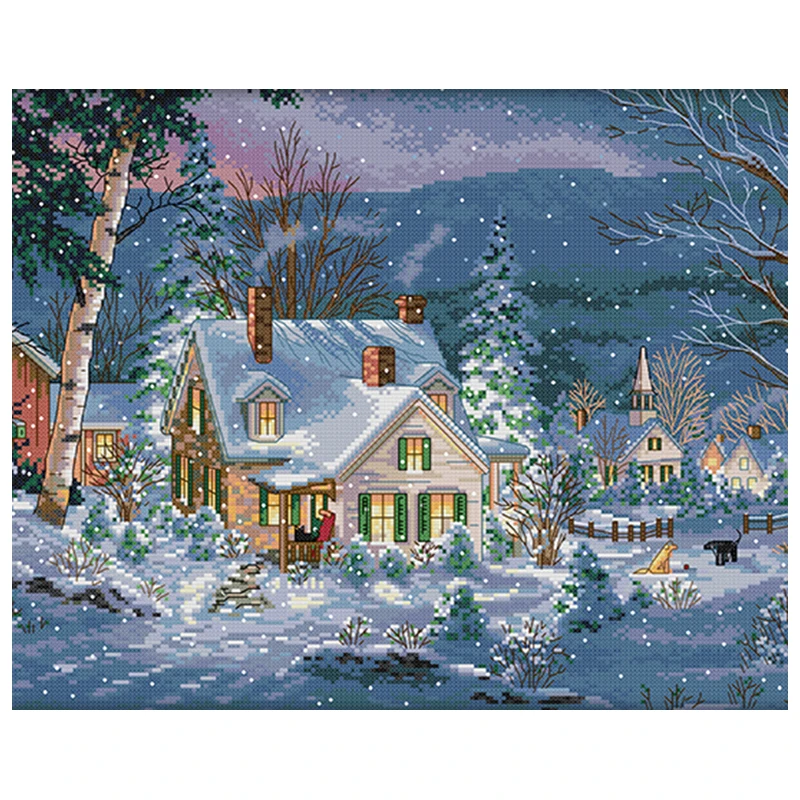 Купить Новогодний Набор Вышивка