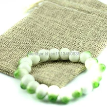 100 шт/партия CBRL джутовые сумки, Холщовый мешочек, льняной мешочек для орнамента/очков, различные цвета, размер на заказ