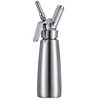 Whipped Cream Dispenser Stainless Steel - Professional Whipped Cream Maker - Gourmet Cream Whipper - Large 500 & 1000ml