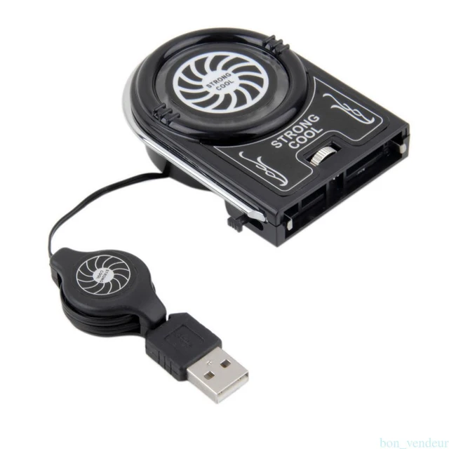 Mini Vacuum USB Cooler Strong Cool Air Extract Notebook Laptop Cooling Fan Pad for Laptop Notebook USB Gadget 2