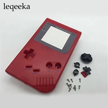 5 шт./лот полный корпус Оболочка Чехол для Gameboy классический 1989 ГБ dmg консоль красный