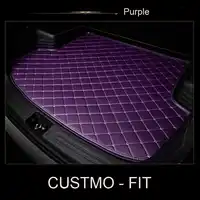 Car trunk mat for Tesla Model S Model X fit Jaguar F-PACE F-TYPE XF XJ XE XFL for Alfa Romeo Stelvio Giulia car-styling carpet