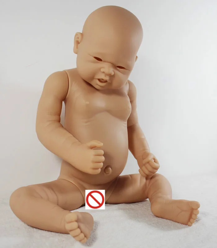 53 см мягкие силиконовые куклы Reborn Dolls детские игрушки принцессы DIY для душа детей