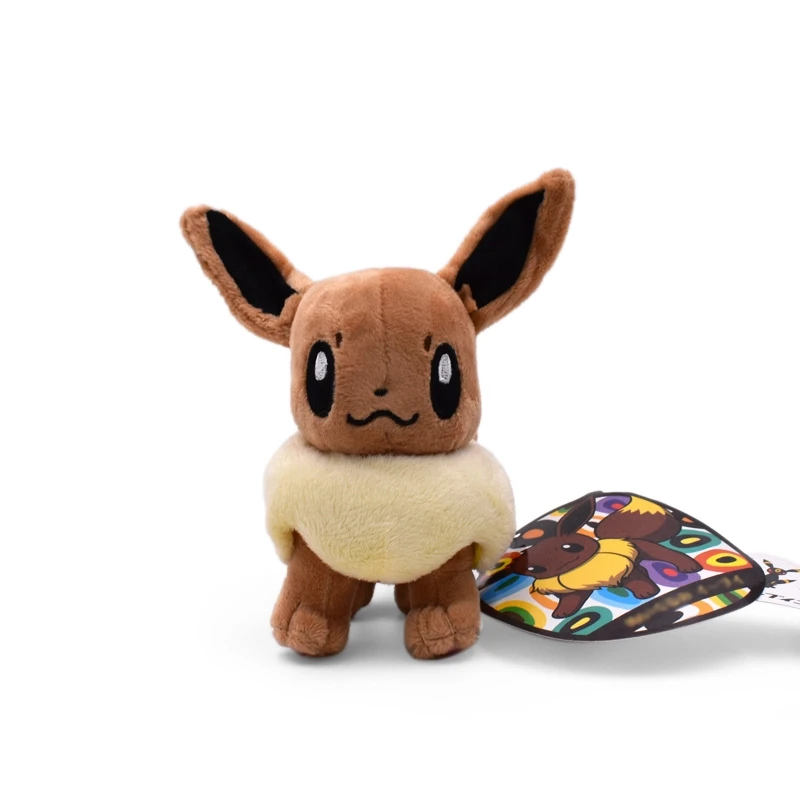 9 стилей Eevee плюшевые игрушки стоят Sylveon Umbreon Eevee Espeon Vaporeon Flareon Мягкие куклы для детей - Цвет: E