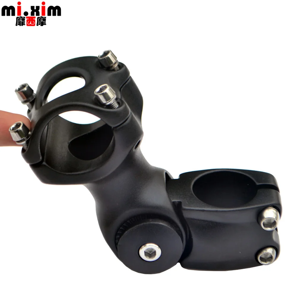 mi.Xim Aluminum Alloy MTB Bike Stem Adjustable 60 Degree Angle 31.8 ...