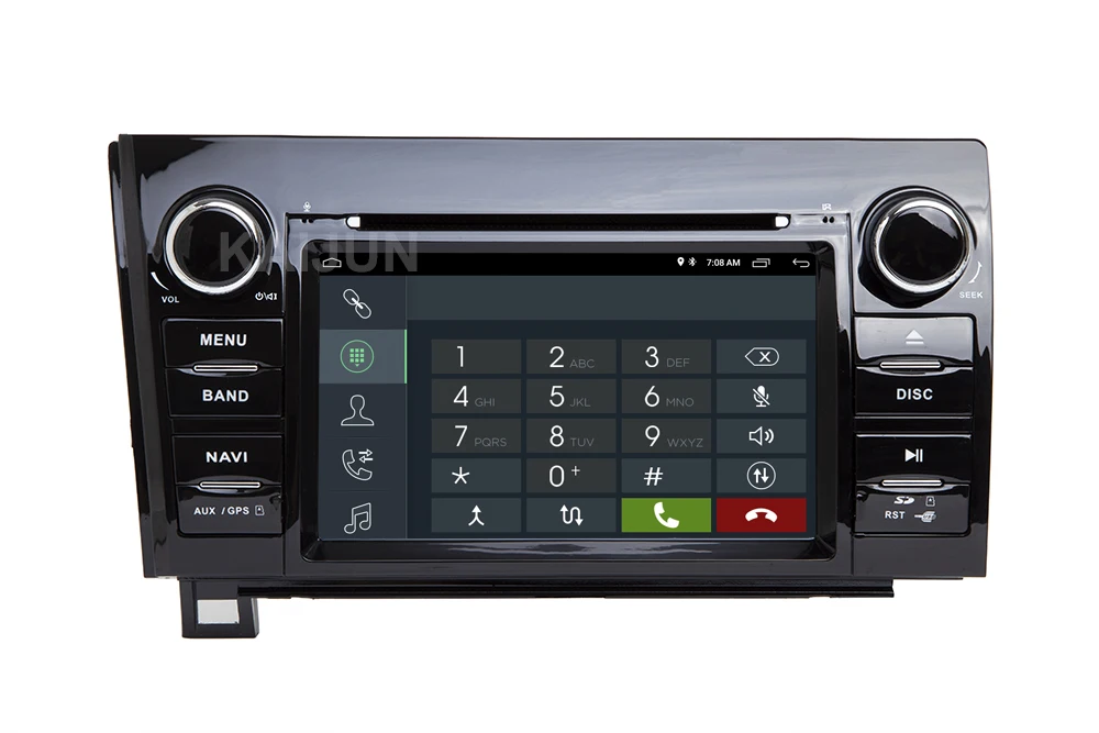 Cheap Android 9.0 Car DVD Player for Toyota Tundra 2007-2015 Sequoia with Radio WiFi Bluetooth GPS 7