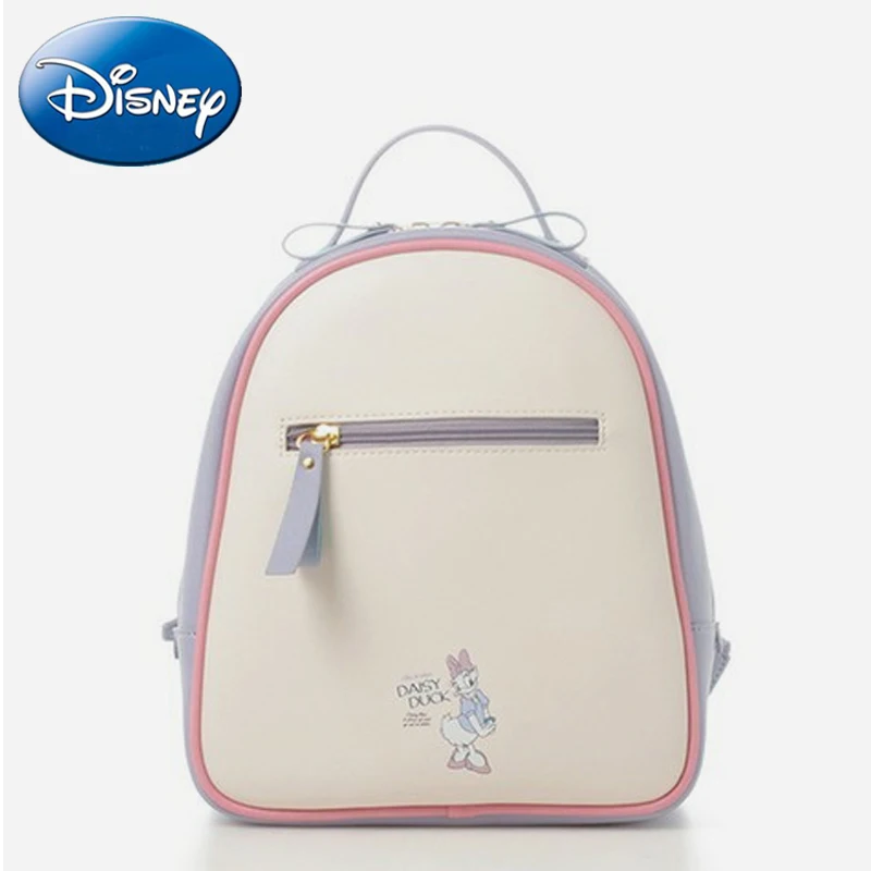 

DISNEY 2019 New Women Daisy Duck Travel Backpack Storage Diaper Bags Girl Fashion Student Book Bag Waterproof Backpacks Gift