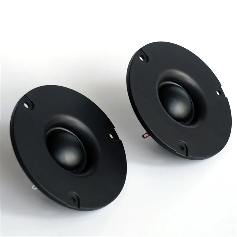 Audio Labs Speaker 2PCS/lot 2inch 3 inch Dia 78 80MM 25 core 15W HiFi silk soft Dome horn tweeter audio speakers tweeter speaker