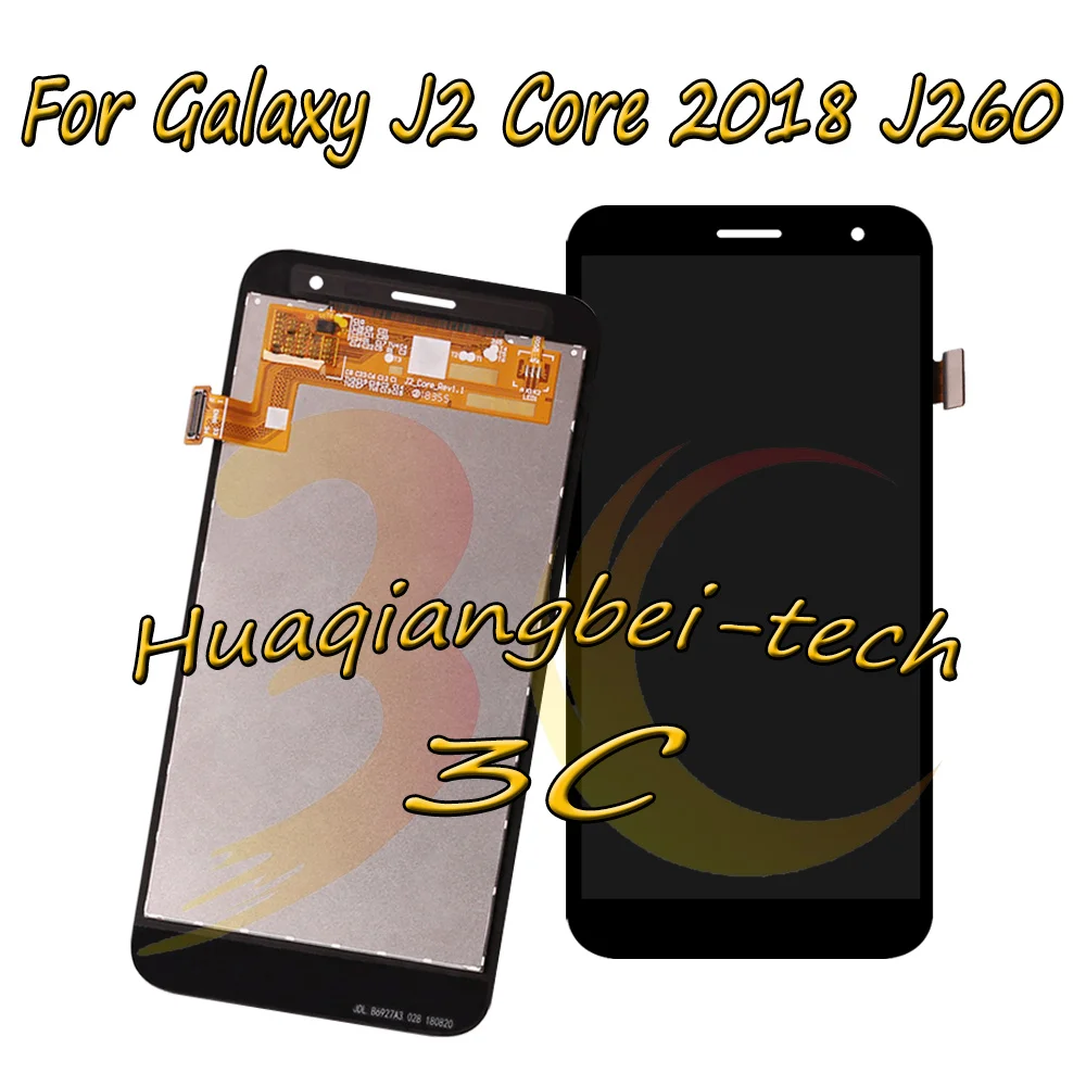 5,0 '' для samsung Galaxy J2 Core J260 J260M/DS J260F/DS J260G/DS Полный ЖК-дисплей+ кодирующий преобразователь сенсорного экрана в сборе