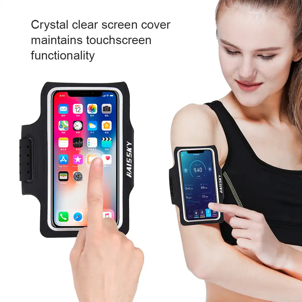 Haissky Iphone 11 Jogging Armband 13 Pro Running Case Iphone 11