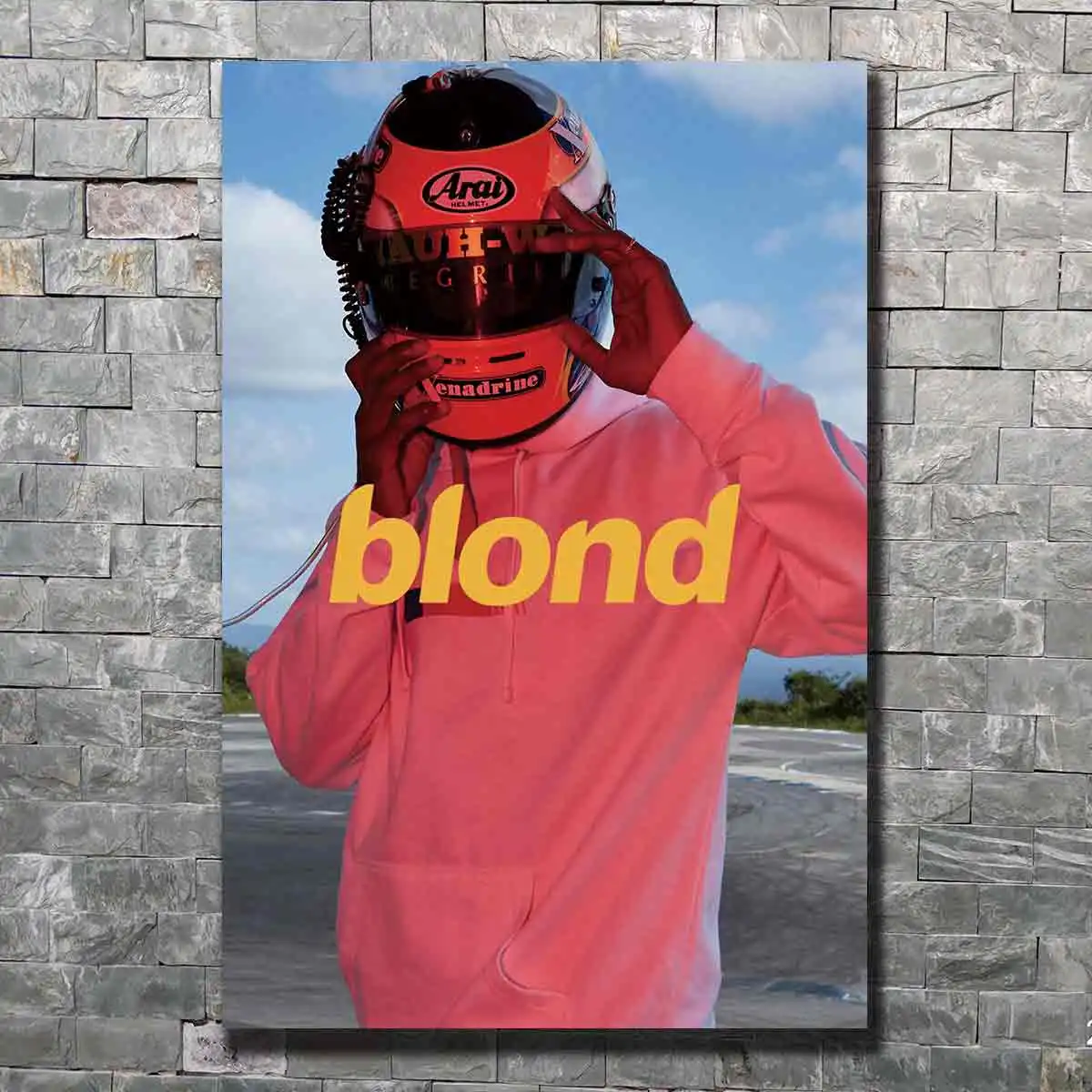 ##BUY Art Poster Frank Ocean Blond singer Wall Canvas Print Modern painting Home Decor picture 14x21 12x18 24x36 27x40