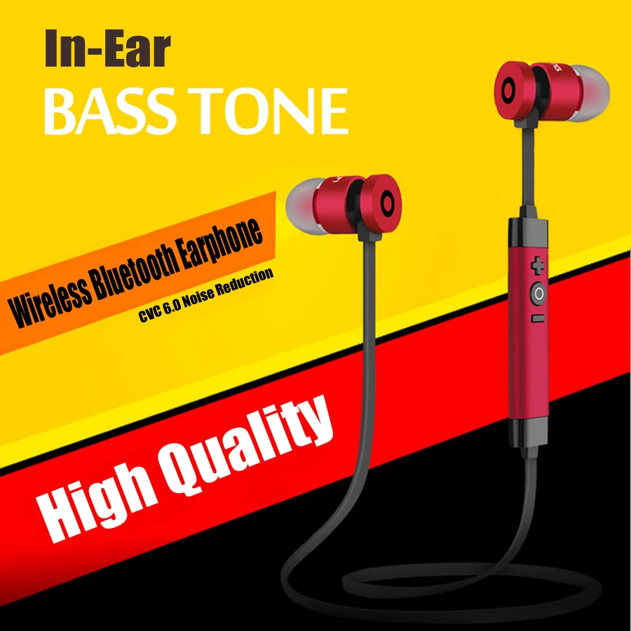 

Hot Sale In-Ear Bluetooth Earphone Sport Wireless Earphone With Mic Sweatproof Stereo Handsfree Cordless Wireless Earpiece