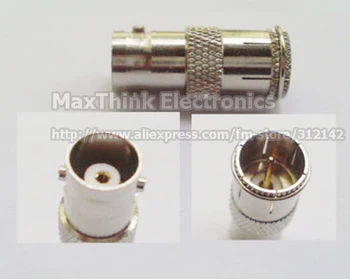 

Copper BNC Female Jack to F Quick Male RF Plug CCTV Coaxial cable Adapters,50pcs , Free Shipping