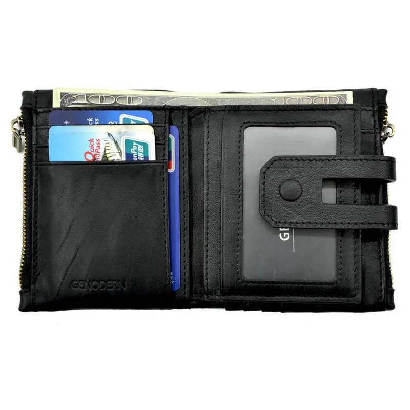 genuine leather men wallets