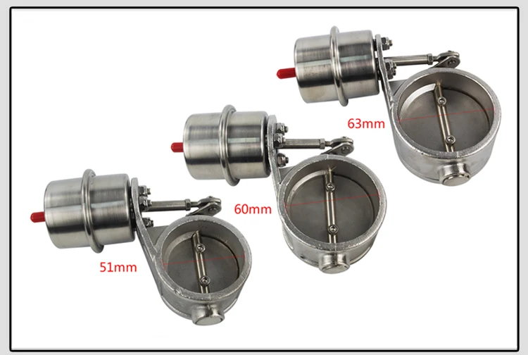Cerca de 1 Vr-novo Vácuo Ativado Escape Recorte 2 51 51mm ou 2.4 60mm 2.5 63mm Perto Estilo Pressão: Barra Vr-ecv01 - 02 03 5 Cheap Silenciadores