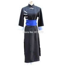 Gintama kagura cosplay dress dress vestido chino cheongsam de las mujeres túnica trajes de anime