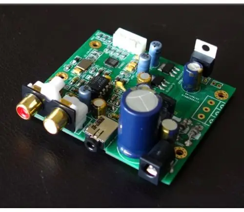 1 шт. ES9018K2M ES9018 I2S вход DAC аудио декодер доска Поддержка IIS-32bit 384K / DSD64 | Электронные