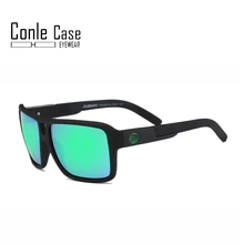 Conle чехол спортивные поляризованные солнцезащитные очки для мужчин и женщин большие наружные ветрозащитные солнцезащитные очки