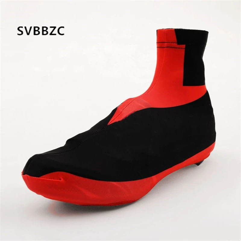 Red cycling overshoes Clearance