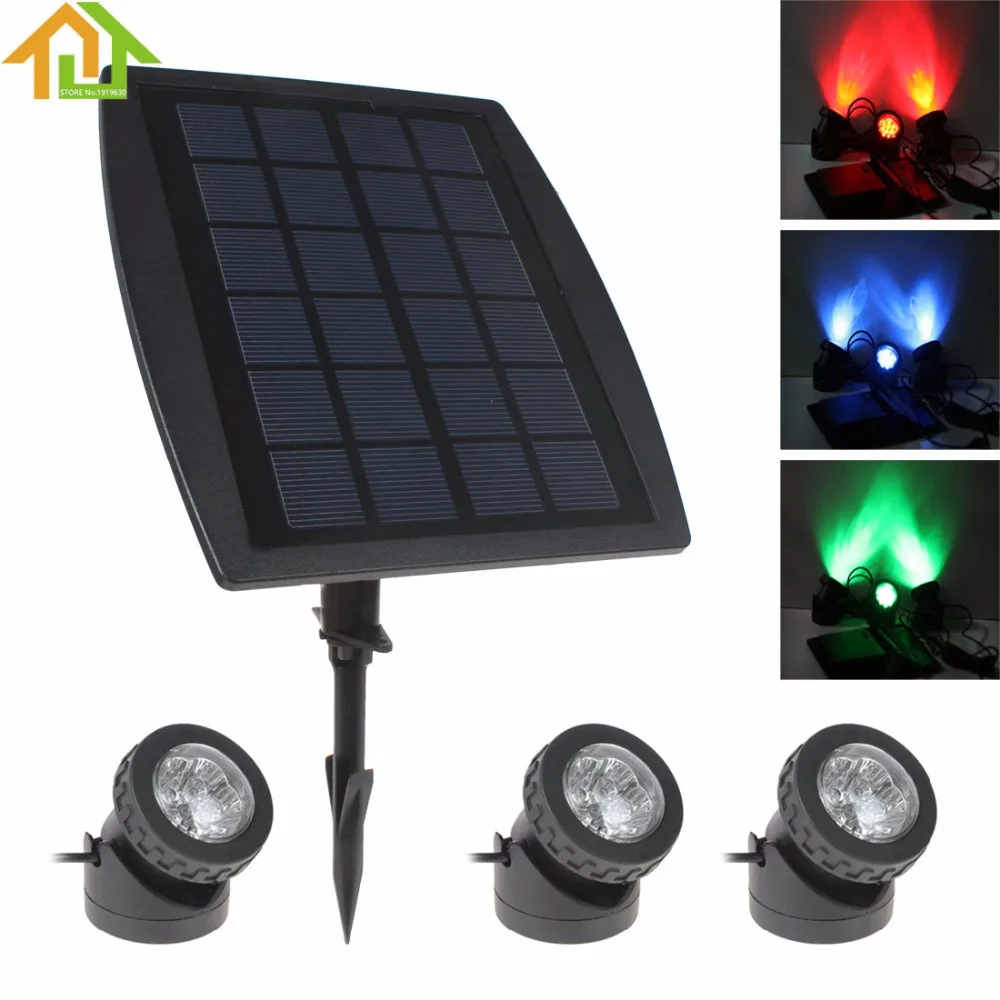 3 x 6 rgb color led solar powered garden light outdoor 3 x 6 rgb color led solar powered garden light outdoor