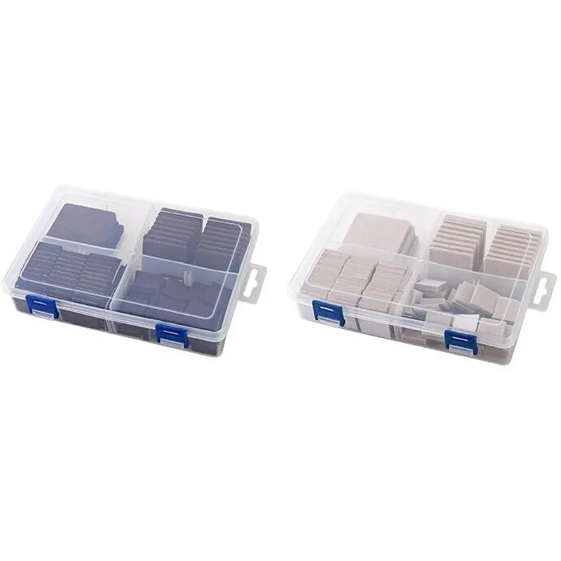 100 шт./кор.! Нескользящие самоклеящиеся напольные протекторы коврики для мебели