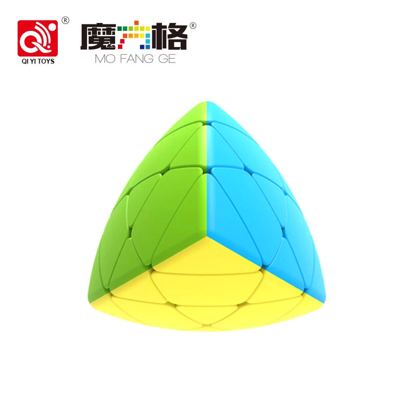 

Mongfangge Mastermorphix Rice Dumpling Magic Cube Speed Puzzle Special Pyramid Cube Educational Learning Toys For Children