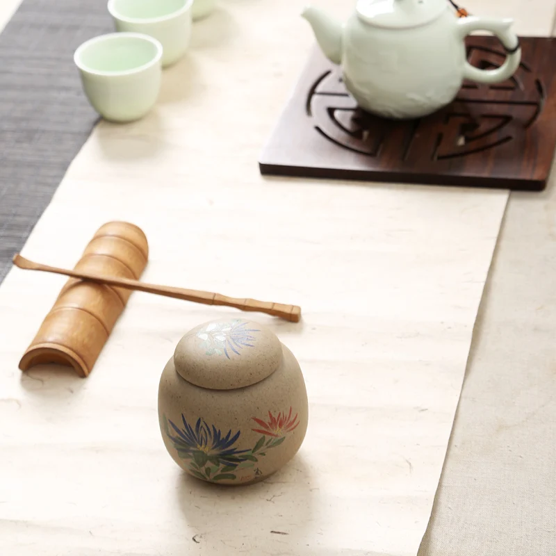 Online Jia gui luo tee box Chinesischen stein keramik getrocknet obst kaffee bohnen einfache und elegante stil ist nicht