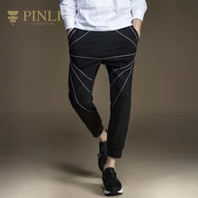 Pinli Verkauf Mittelschwer Mitte Dünne Produkte Im Sommer 2017 Neue männer Casual Fuß Stricken Hosen Neun Minuten B171417178